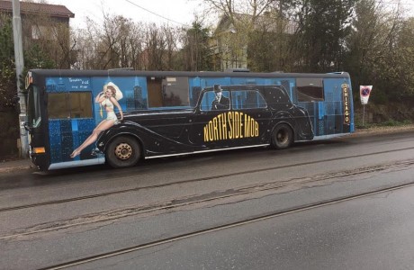 russbuss - ציור על אוטובוס, נורבגיה